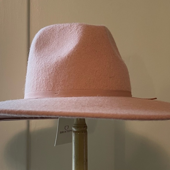 Brixton cowboy hat in pink felt - Picture 3 of 7